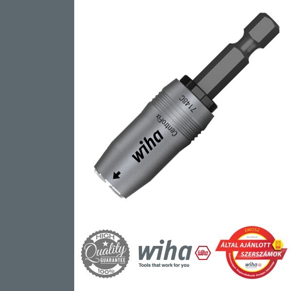 WIHA CentroFix Force gyors rögzítésű bitbefogó 1/4x60 mm