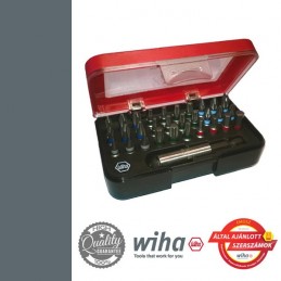 WIHA Standard bit készlet, SL+PH+PZ+T+SW, 31 részes