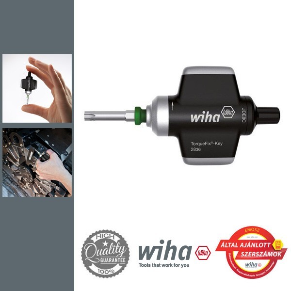 WIHA TorqueFix-Key nyomaték csavarozó, 3,8 Nm