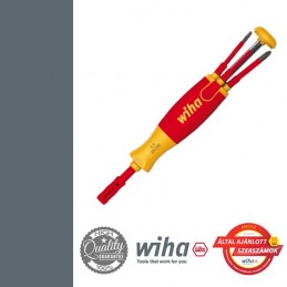 WIHA LiftUp electric VDE bittartó készlet, SL+PH+SL/PZ, 6 részes