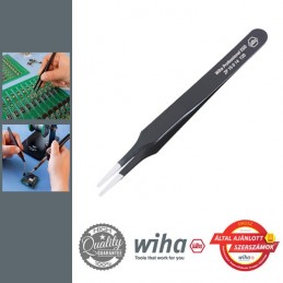 WIHA Professional ESD 2a műszerész csipesz, 120 mm