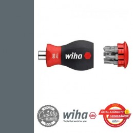 WIHA Stubby 25 mm bittartó készlet, SL+PH, 6 részes