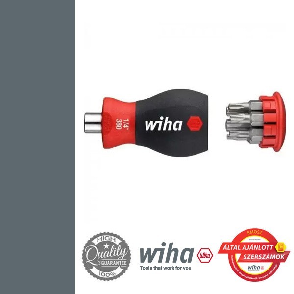 WIHA Stubby 25 mm bittartó készlet, TORX T10-T40, 6 részes