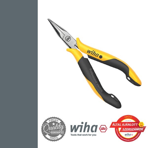 WIHA Professional ESD műszerész telefonfogó, 120 mm