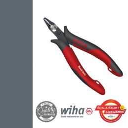 WIHA Professional ESD műszerész ferde oldalcsípő fogó, 125 mm