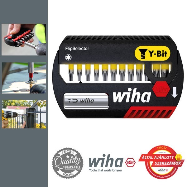 WIHA FlipSelector Y-bit készlet, 13db, TORX T10-T40