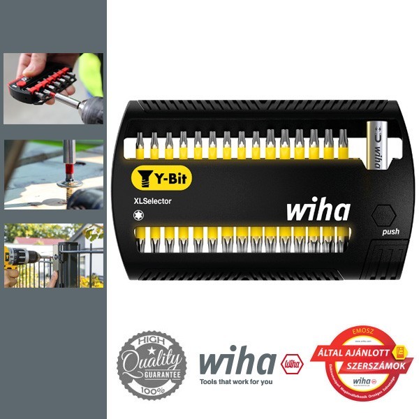 WIHA FlipSelector Y-bit készlet, 31db, TORX T10-T40