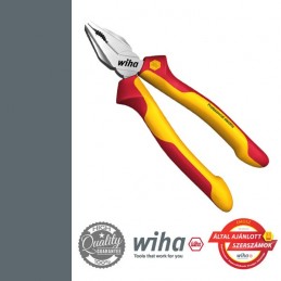 WIHA Professional electric VDE egyetemes fogó extra hosszú vágóéllel, 180 mm