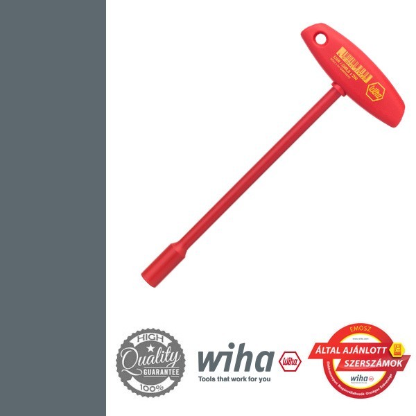 WIHA Classic VDE T-nyelű dugókulcs 13,0x230 mm