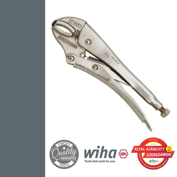 WIHA Classic önzáró kombinált anya- és csőfogó huzalvágóval, 180 mm
