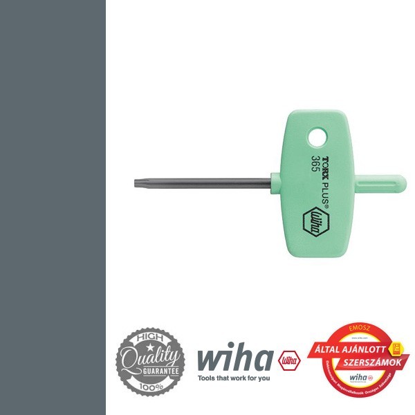 WIHA Kulcsmarkolatú TORX PLUS kulcs 9IPx40 mm