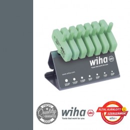 WIHA Kulcsmarkolatú TORX PLUS kulcskészlet munkapad állványban, 7 részes