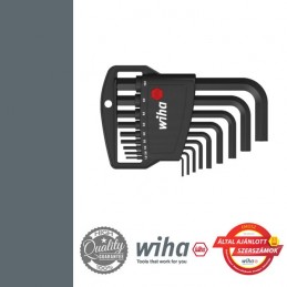 WIHA Classic imbuszkulcs készlet, SW1,5-10 mm, 9 részes
