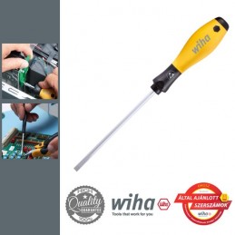 WIHA SoftFinish ESD lapos csavarhúzó SL2,5x75 mm