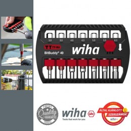 WIHA BitBuddy 49 TY-bit készlet 7 darabos, Imbusz, SW