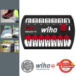 WIHA BitBuddy 49 TY-bit készlet 7 darabos, Pozidriv