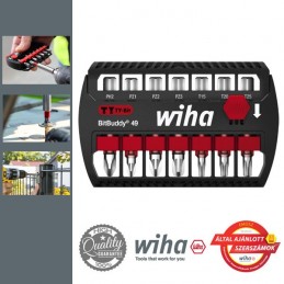 WIHA BitBuddy49 TY-bit készlet 7db-os, PH2+PZ+Torx