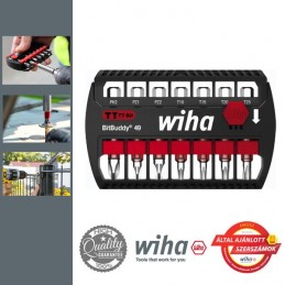 WIHA BitBuddy49 TY-bit készlet 7db-os, PH2+T+PZ