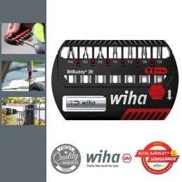 WIHA BitBuddy29 TY-bit készlet 8db-os PH2+PZ+T