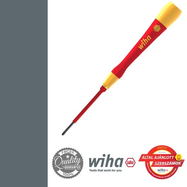 WIHA PicoFinish electric VDE lapos csavarhúzó PH0x65