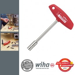 WIHA Classic T-nyelű négyszögkulcs 8,0x125 mm