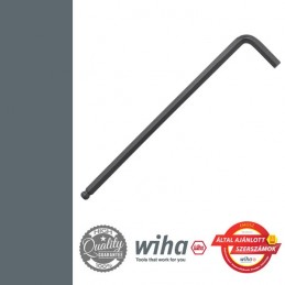 WIHA Gömbvégű imbuszkulcs hosszú, colos, 3/16x163 mm