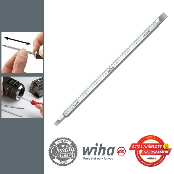 WIHA SYSTEM 6 lapos csavarhúzó penge SL5,5-SL6,5x150 mm
