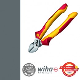 WIHA Industrial electric VDE oldalcsípő fogó, 160mm