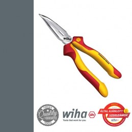 WIHA Professional electric VDE hajlított csőrű telefonfogó - 40° 160 mm