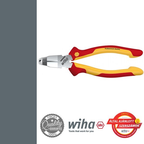 WIHA TriCut VDE Classic kábelvágó és csupaszító - 170 mm