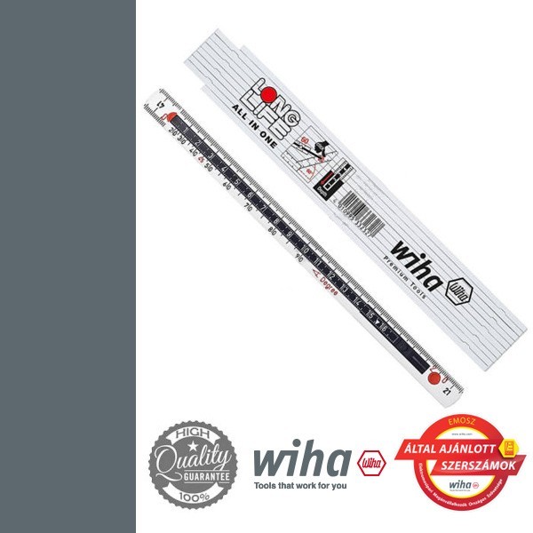WIHA All in One csuklós mérce - 2 m