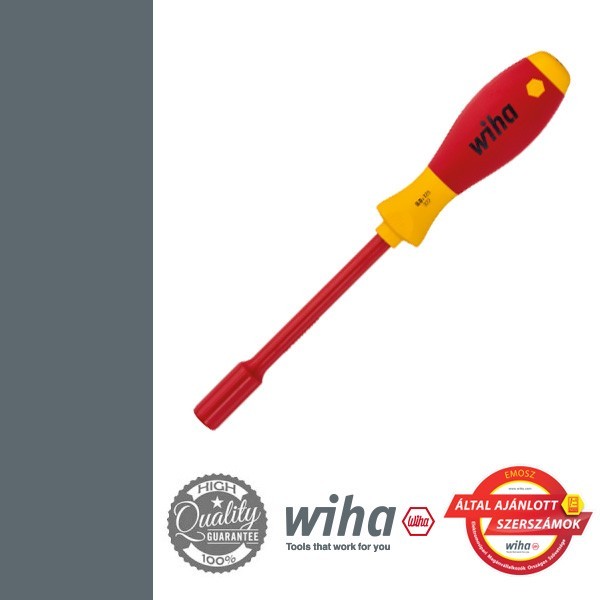 WIHA SoftFinish electric VDE nyeles dugókulcs - 8x125