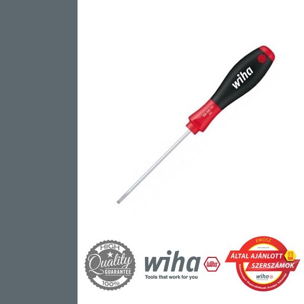 WIHA SoftFinish lapos csavarhúzó - SL 4,5x125