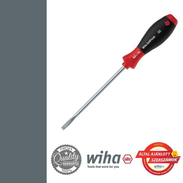 WIHA SoftFinish lapos csavarhúzó - SL 6,5x150