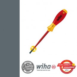 WIHA SoftFinish electric slimFix VDE lapos csavarhúzó - SL 4,0x100