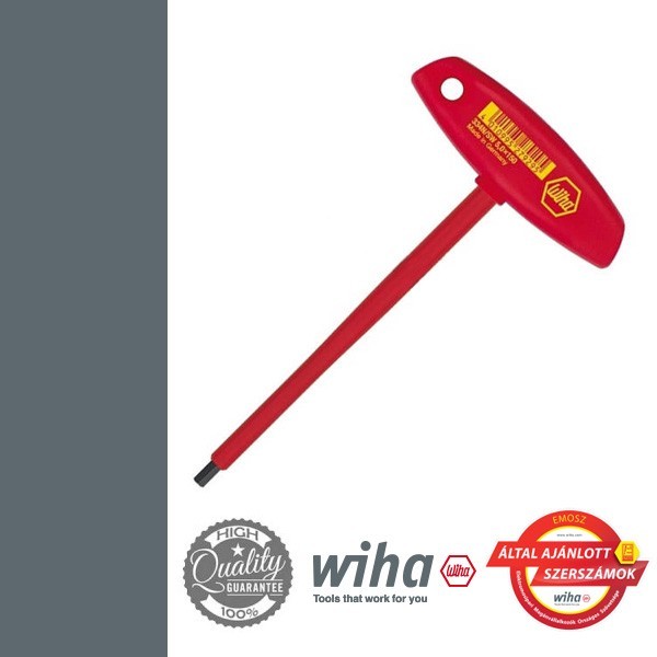 WIHA Classic VDE T-nyelű imbuszkulcs - SW4,0x150