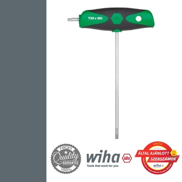 WIHA ComfortGrip T-nyelű TORX kulcs - T27x150