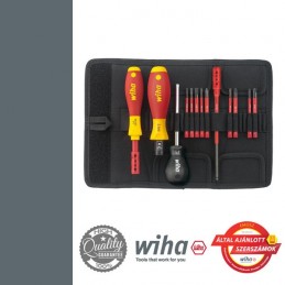 WIHA Slim Selection VDE nyomaték csavarhúzó készlet - 13 részes SL+PH+PZ 0,8-5,0 Nm
