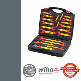 WIHA VDE szigetelt villáskulcs készlet - 20 részes 6-32 mm