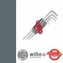 WIHA ProStar gömbvégű hosszú imbuszkulcs készlet - 9 részes