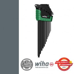 WIHA ErgoStar MagicSpring TORX hosszú kulcs készlet - 13 részes T5-45