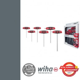 WIHA ComfortGrip T-nyelű imbuszkulcs készlet - 6 részes SW2,5-8,0