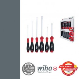 WIHA SoftFinish csavarhúzó készlet - 6 részes SL+PZ+PH