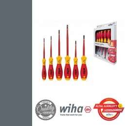 WIHA SoftFinish electric slimFix VDE csavarhúzó készlet - 6 részes SL+PH