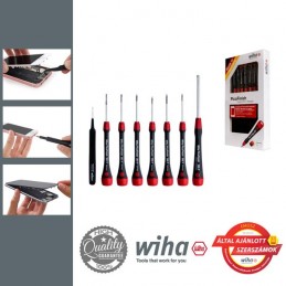 WIHA PicoFinish műszerész iPhone csavarhúzó készlet - 8 részes