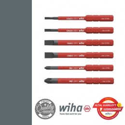 WIHA electric SlimBit bit hegy készlet - 6 részes SL+PH x 0,75
