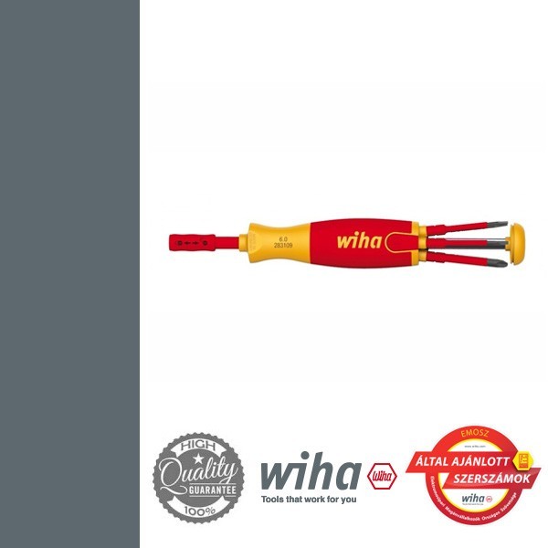 WIHA LiftUp electric VDE bittartó készlet - 6 részes SL+PZ+SL/PZ