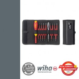 WIHA SoftFinish electric slimVario VDE csavarhúzó készlet - 16 részes SL+PH+PZ+SL/PZ+T