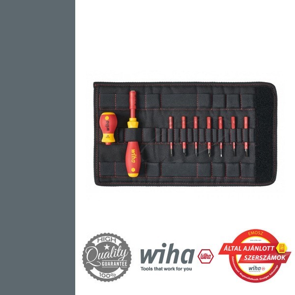 WIHA SlimVario VDE csavarhúzó készlet - 9 részes SL+PH+PZ