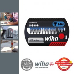 WIHA FlipSelector T-bit készlet - 13 részes PH+PZ2+T
